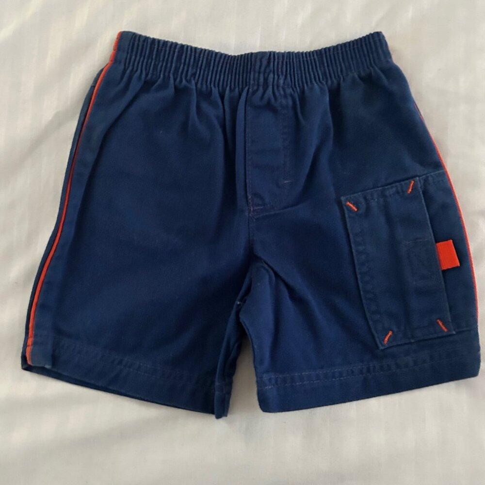 Brand New OshKosh Navy Blue Shorts – Size 12 Months